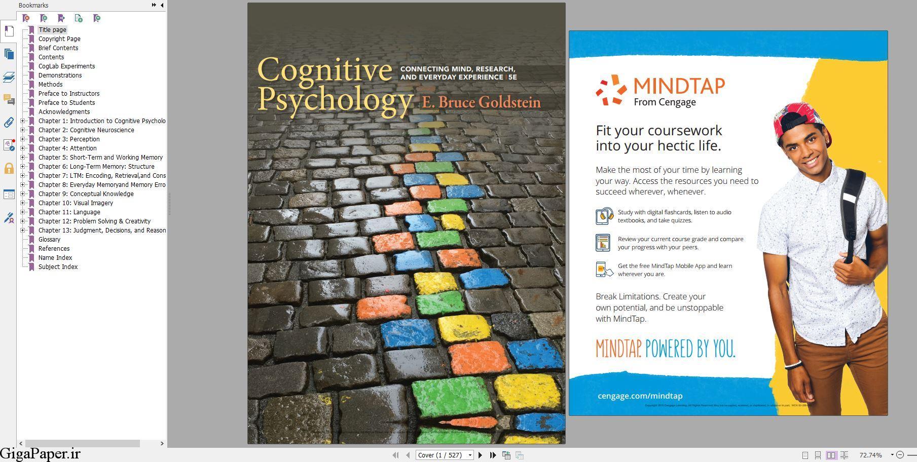 خرید کتاب Cognitive Psychology: Connecting Mind, Research, and Everyday Experience 5th Edition دانلود کتاب روانشناسی شناختی 1337408271 978-1337408271 گیگاپیپر